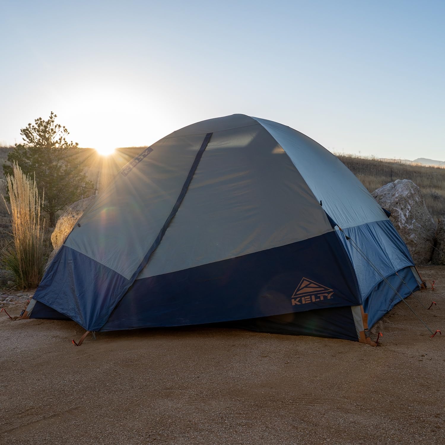 image:imageKelty Late Start Backpacking Tent Lightweight Two Man Camping Tent Shelter with Quickcorners Aluminum Poles Waterproof Poly Fly Updated for 20244 Person