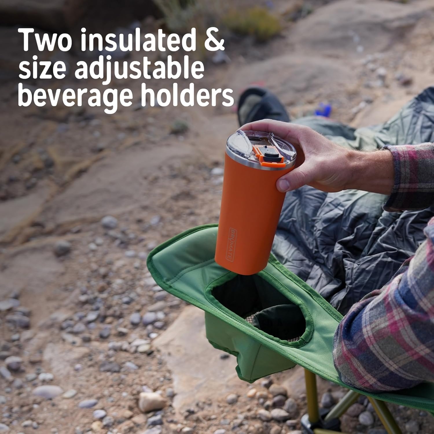 image:imageKelty Low Loveseat 2 Person Folding Camping Chair Low HeightDill Low Height Seat Comfortably Fits 2 Adults Slight Recline Insulated Cup Holders Perfect for Soccer Games ConcertsBungee Cord Beluga