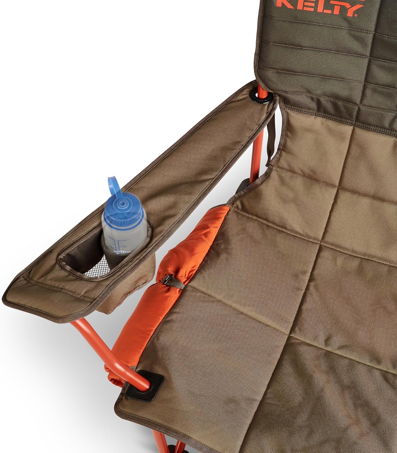 image:imageKelty Low Loveseat Nest Two Person Camping Chair with 2 Removable Blankets Lower to the Ground Slight Recline Insulated Beverage Holders Roll Tote Storage 2024 BelugaBeluga