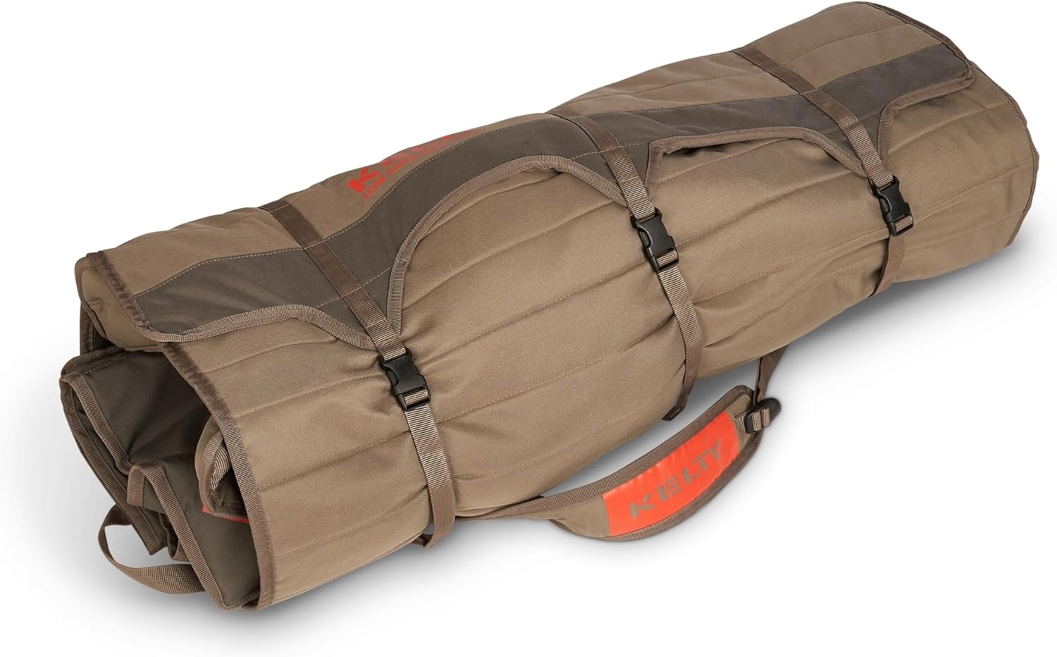 image:imageKelty Low Loveseat Nest Two Person Camping Chair with 2 Removable Blankets Lower to the Ground Slight Recline Insulated Beverage Holders Roll Tote Storage 2024 BelugaBeluga