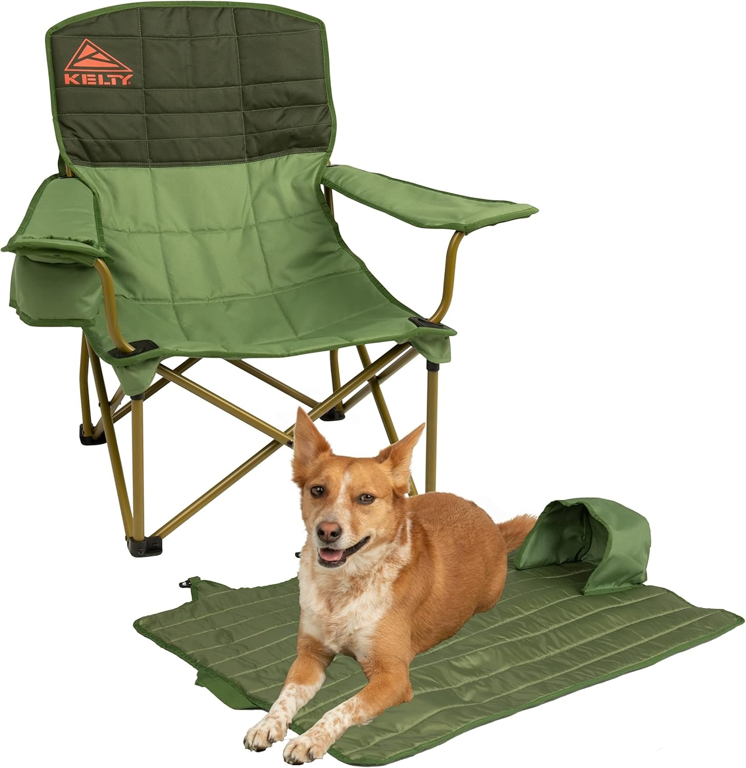 image:imageKelty Lowdown Folding Chair Camping Seat for Backyard Parties Soccer Saturdays Concerts Beach Tailgating DillDill