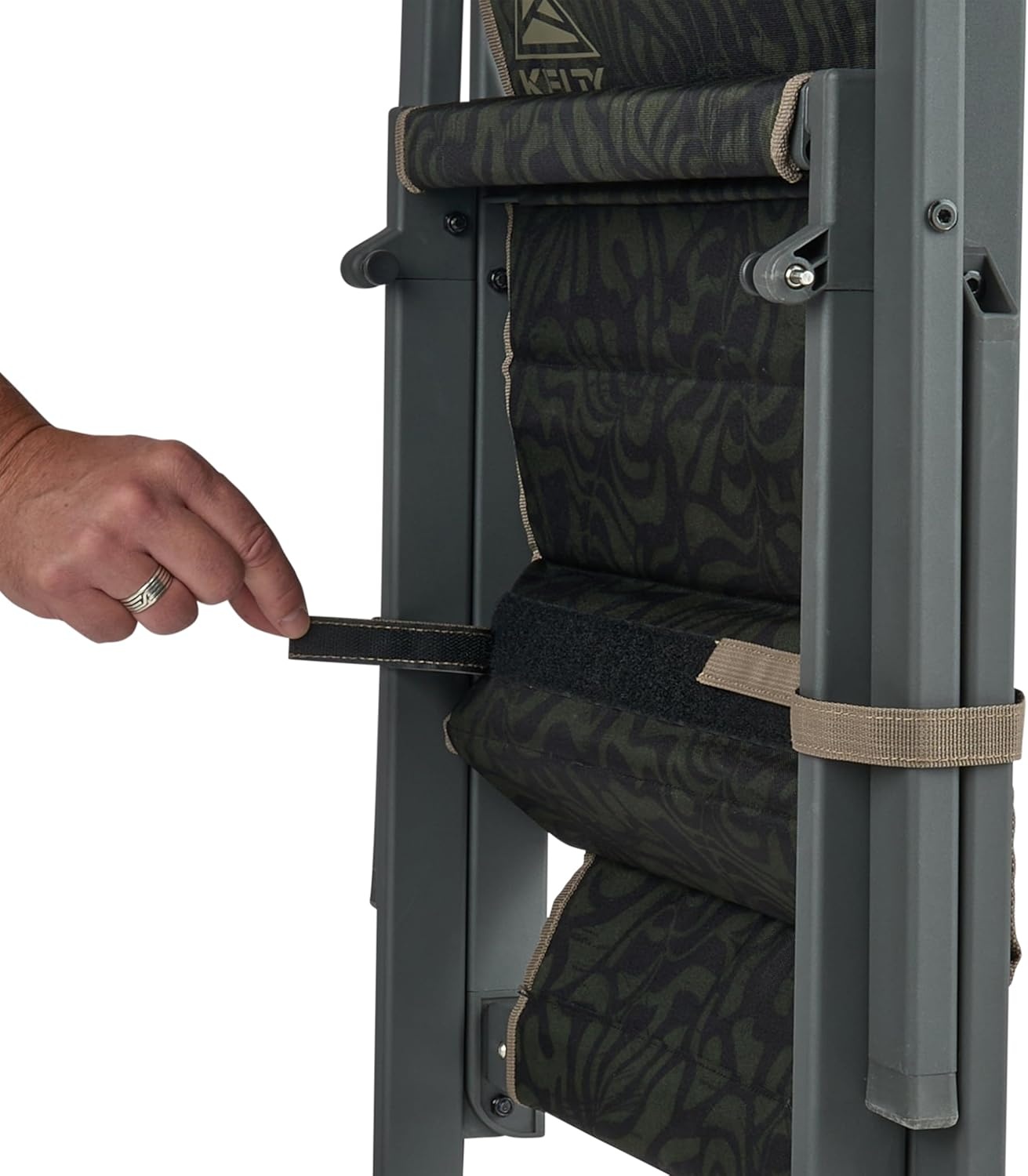 image:imageKelty RadArondack Camp Chair 600D Polyester Sturdy and Lightweight Aluminum Frame 8 lbs Carry Weight Built to LastBlack Fern