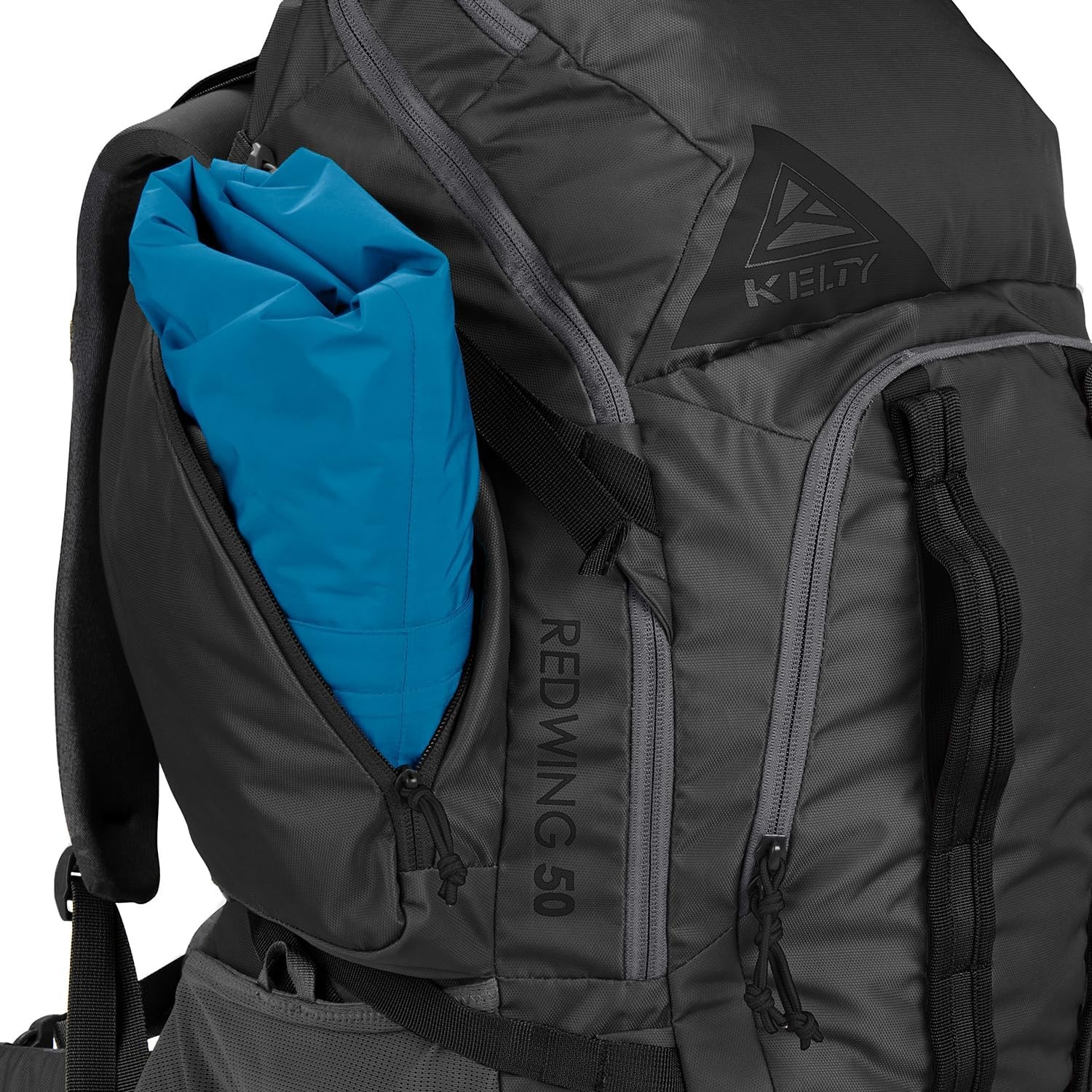 image:imageKelty Redwing 50 50 Liter Internal Frame Backpack for Hiking Backpacking Travel Hip Belt Tailored Fit 2023 Lyons BlueBlackout