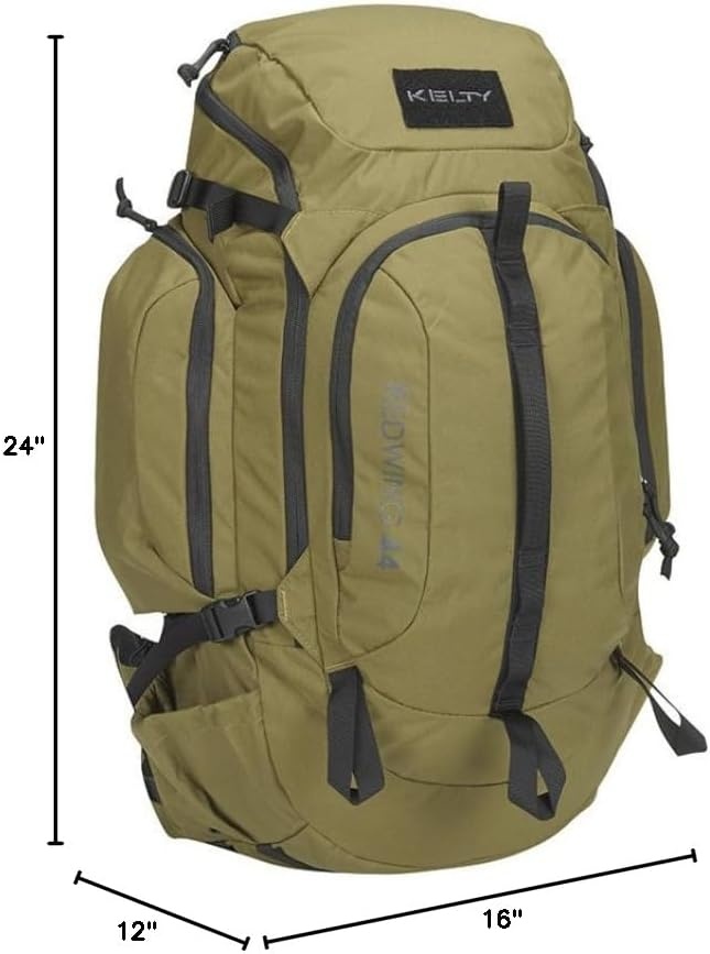 image:imageKelty Redwing Tactical Backpack Built to Military Specification Army Backpack Durable amp Strong Built to Last Aluminum Stays Ideal for Military Police Outdoors Hiking or Bug Out Bag Grey 44LKhaki