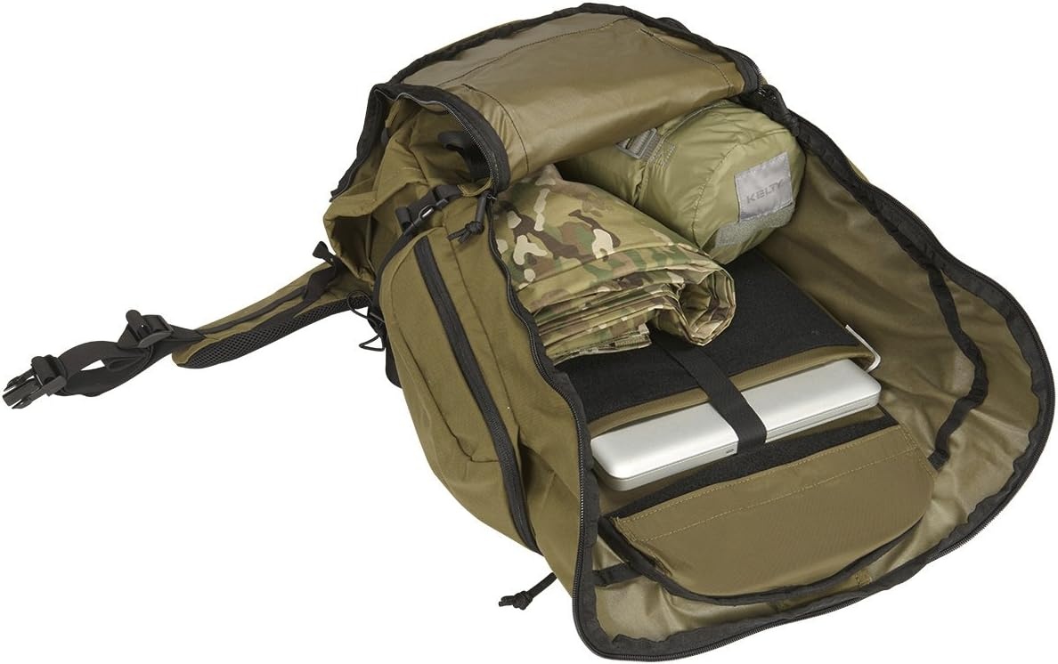 image:imageKelty Redwing Tactical Backpack Built to Military Specification Army Backpack Durable amp Strong Built to Last Aluminum Stays Ideal for Military Police Outdoors Hiking or Bug Out Bag Grey 44LKhaki