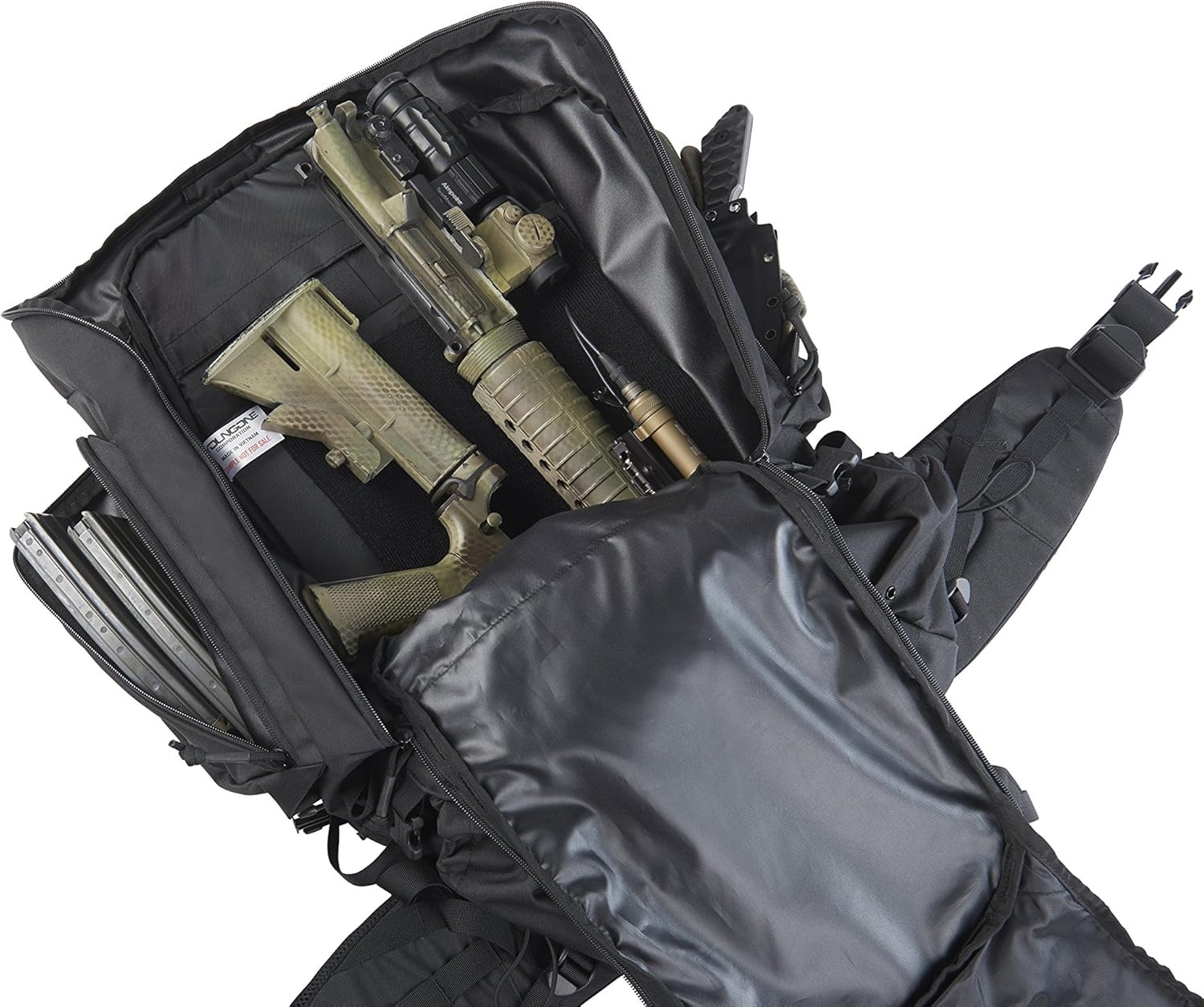 image:imageKelty Redwing Tactical Backpack Built to Military Specification Army Backpack Durable amp Strong Built to Last Aluminum Stays Ideal for Military Police Outdoors Hiking or Bug Out Bag Grey 44LBlack