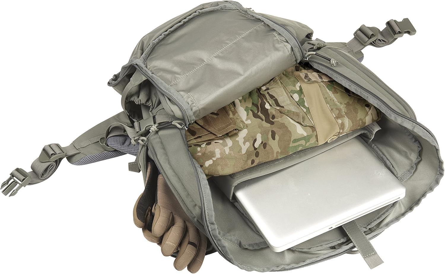 image:imageKelty Redwing Tactical Backpack Built to Military Specification Army Backpack Durable amp Strong Built to Last Aluminum Stays Ideal for Military Police Outdoors Hiking or Bug Out Bag Grey 44LTactical Grey