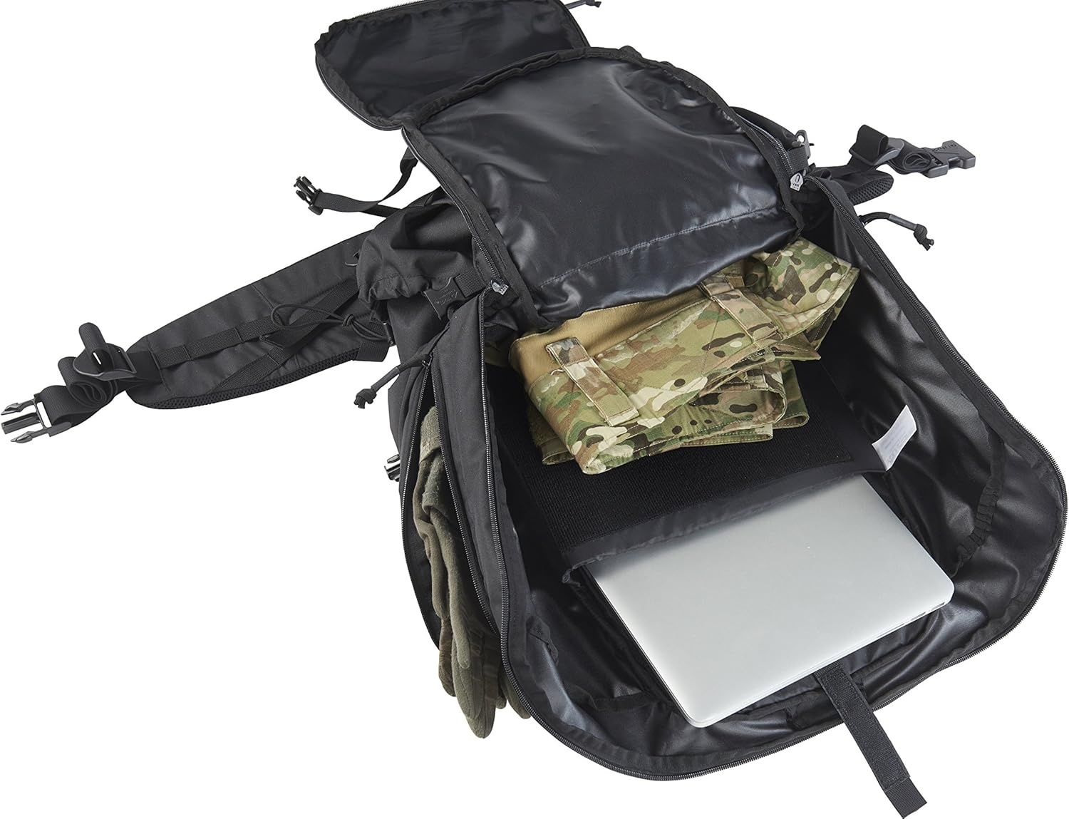 image:imageKelty Redwing Tactical Backpack Built to Military Specification Army Backpack Durable amp Strong Built to Last Aluminum Stays Ideal for Military Police Outdoors Hiking or Bug Out Bag Grey 44LBlack