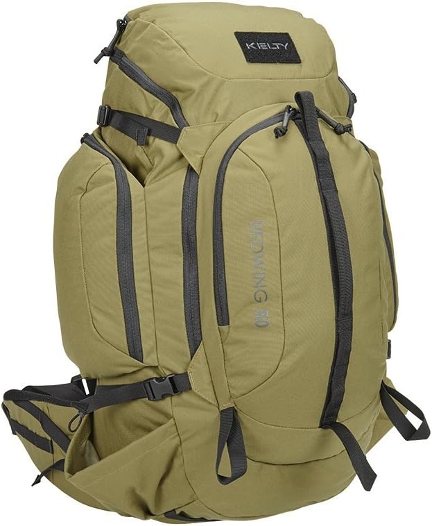 image:imageKelty Redwing Tactical Backpack Built to Military Specification Army Backpack Durable amp Strong Built to Last Aluminum Stays Ideal for Military Police Outdoors Hiking or Bug Out Bag Grey 44LKhaki
