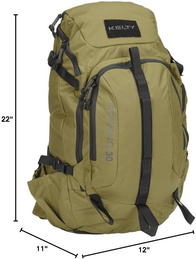 image:imageKelty Redwing Tactical Backpack Built to Military Specification Army Backpack Durable amp Strong Built to Last Aluminum Stays Ideal for Military Police Outdoors Hiking or Bug Out Bag Grey 44LKhaki