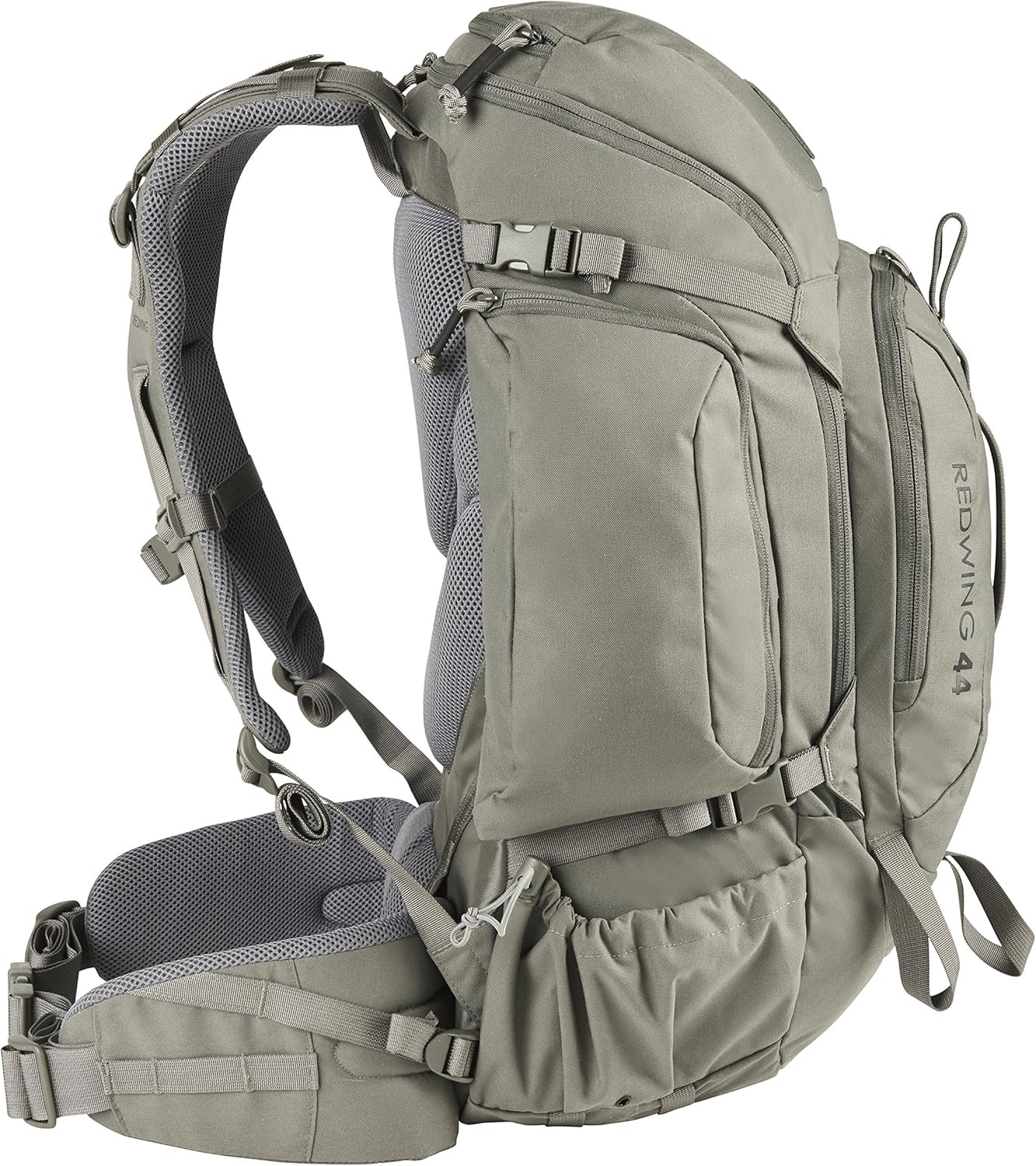 image:imageKelty Redwing Tactical Backpack Built to Military Specification Army Backpack Durable amp Strong Built to Last Aluminum Stays Ideal for Military Police Outdoors Hiking or Bug Out Bag Grey 44LTactical Grey