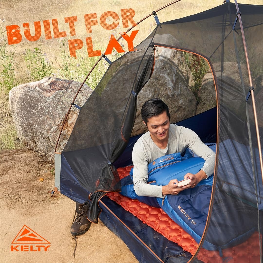 image:imageKelty SleepingBags Kelty Mistral Synthetic Camping Sleeping BagDark Blue Pageant Blue