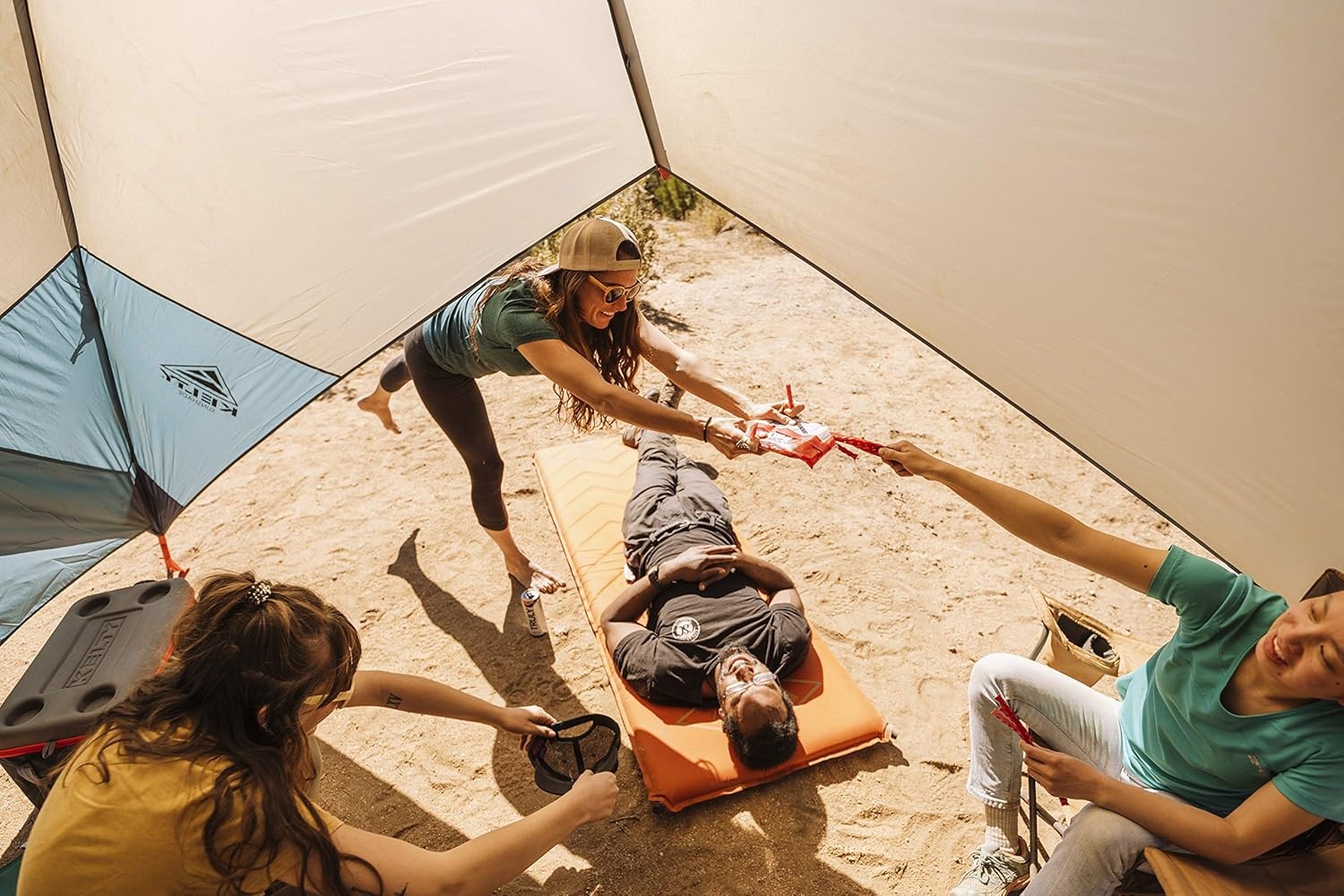 image:imageKelty Sunshade Pop Up Portable Shade UV Shelter for Beach Trips Soccer Games Backyard Camping Adjustable Side Wall Wind Protection 2024 ModelFallen Rock