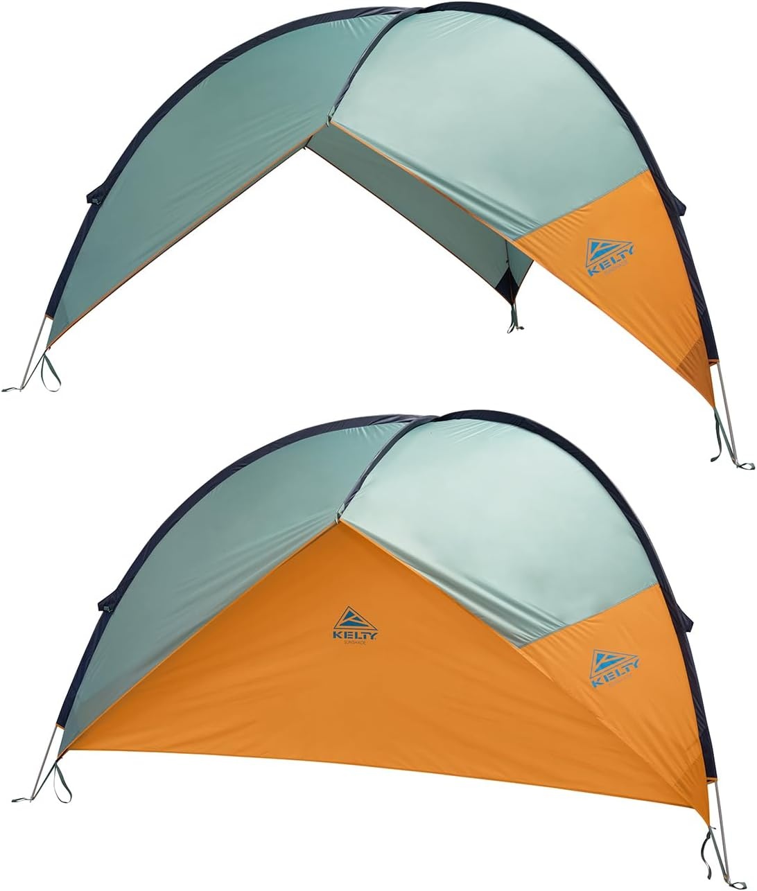 image:imageKelty Sunshade Pop Up Portable Shade UV Shelter for Beach Trips Soccer Games Backyard Camping Adjustable Side Wall Wind Protection 2024 ModelMalachite