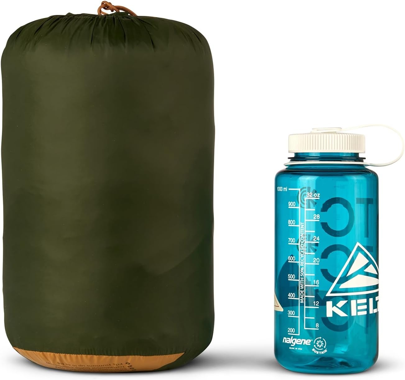 image:imageKelty Supernova Down Fill Sleeping Bag 0 or 20 or 40 Degree Rating Zip Two Together for a 2P Bag Roomy Spoon Shape for Extra WIggle Room PFCFree Fabrics Soft Taffeta Lining CompressibleStandard