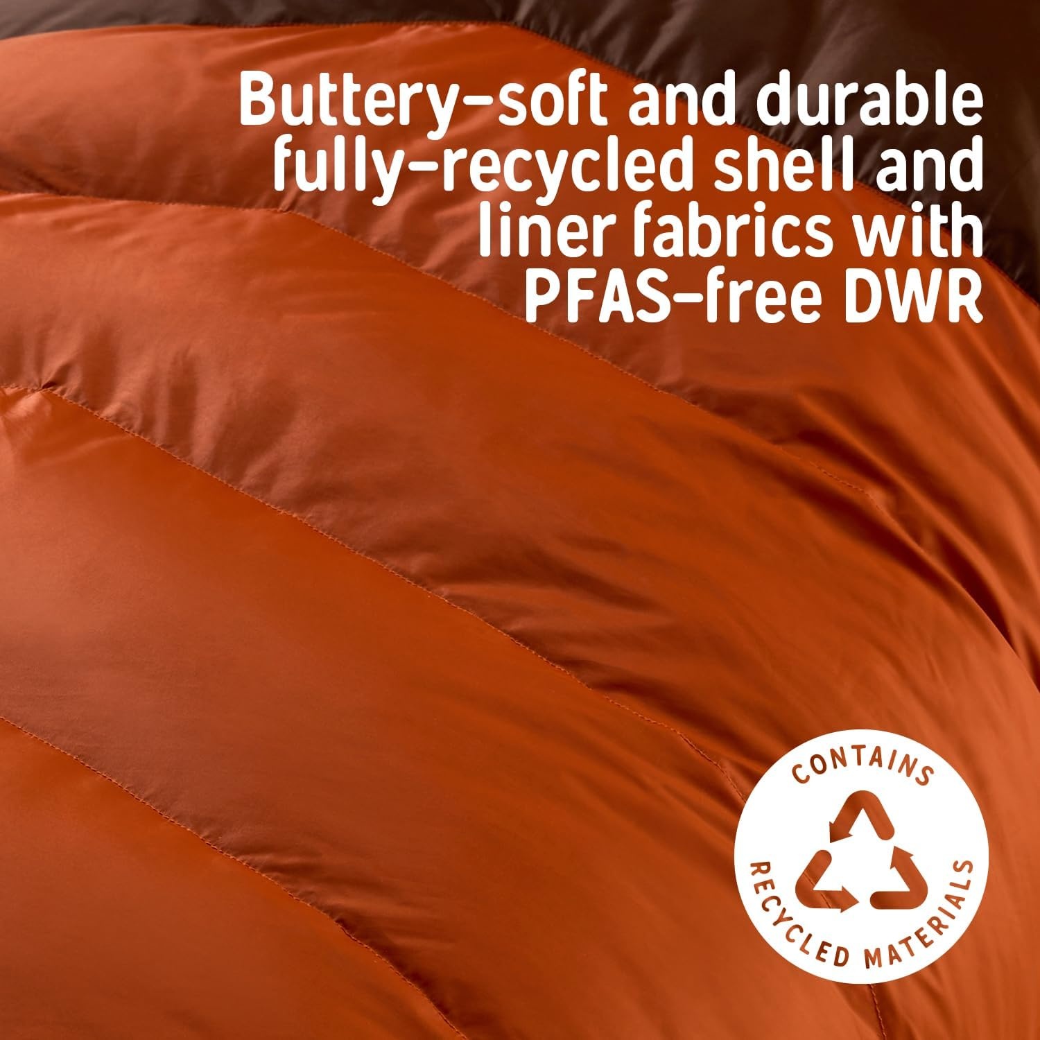 image:imageKelty Supernova Down Fill Sleeping Bag 0 or 20 or 40 Degree Rating Zip Two Together for a 2P Bag Roomy Spoon Shape for Extra WIggle Room PFCFree Fabrics Soft Taffeta Lining CompressibleStandard