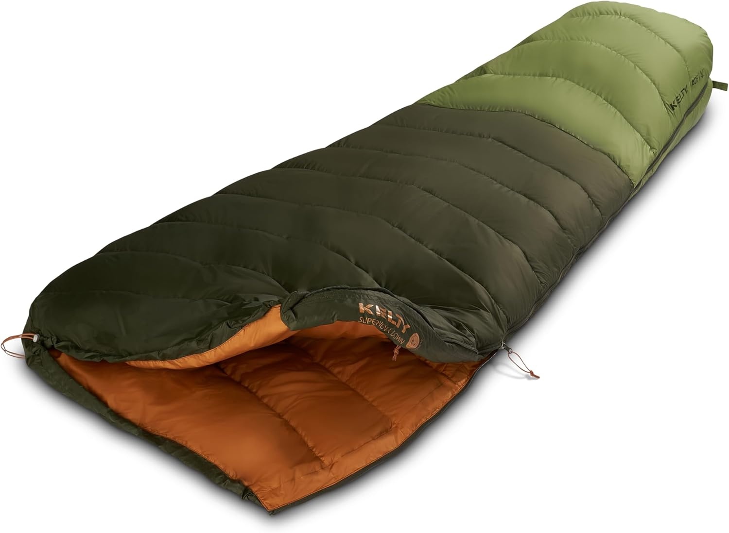 image:imageKelty Supernova Down Fill Sleeping Bag 0 or 20 or 40 Degree Rating Zip Two Together for a 2P Bag Roomy Spoon Shape for Extra WIggle Room PFCFree Fabrics Soft Taffeta Lining CompressibleStandard