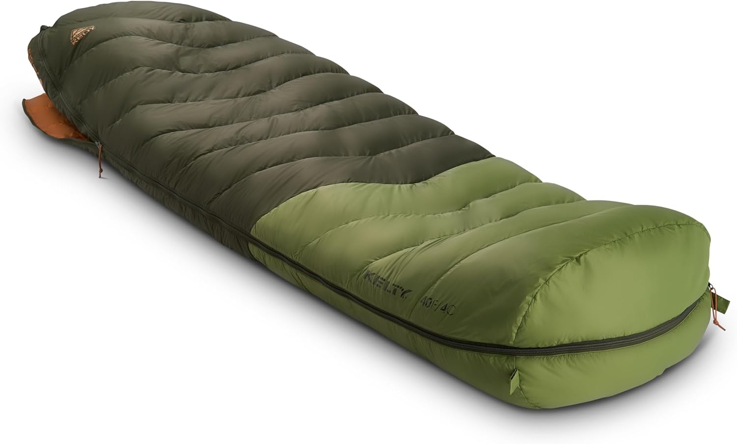 image:imageKelty Supernova Down Fill Sleeping Bag 0 or 20 or 40 Degree Rating Zip Two Together for a 2P Bag Roomy Spoon Shape for Extra WIggle Room PFCFree Fabrics Soft Taffeta Lining CompressibleStandard