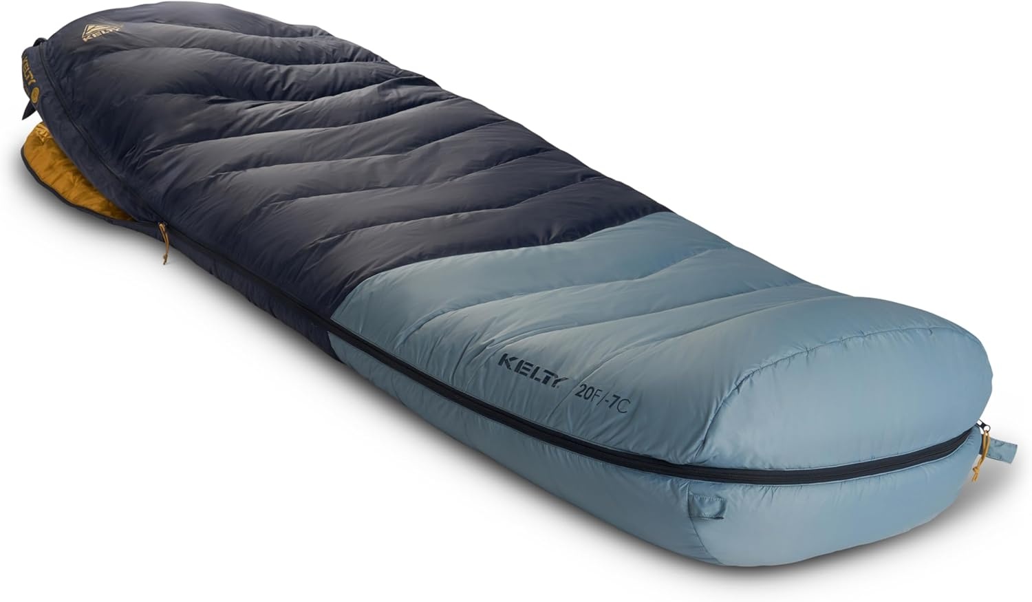 image:imageKelty Supernova Down Fill Sleeping Bag 0 or 20 or 40 Degree Rating Zip Two Together for a 2P Bag Roomy Spoon Shape for Extra WIggle Room PFCFree Fabrics Soft Taffeta Lining CompressibleStandard