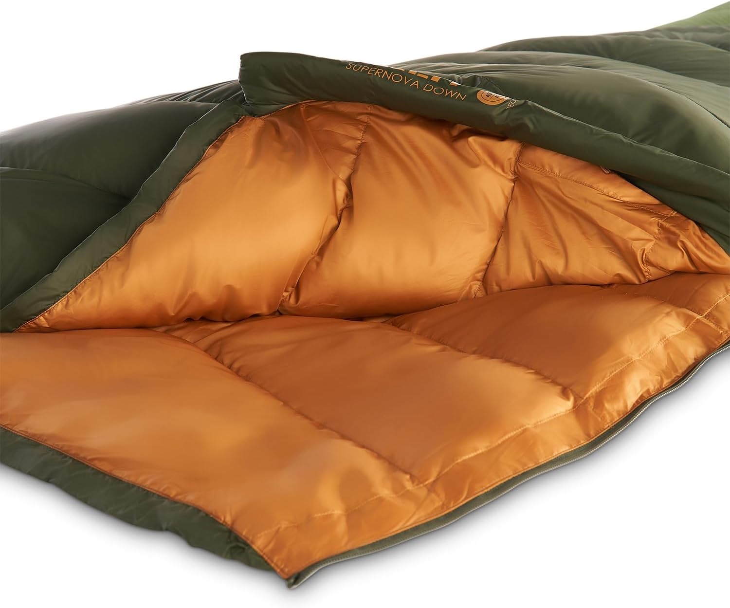 image:imageKelty Supernova Down Fill Sleeping Bag 0 or 20 or 40 Degree Rating Zip Two Together for a 2P Bag Roomy Spoon Shape for Extra WIggle Room PFCFree Fabrics Soft Taffeta Lining CompressibleStandard