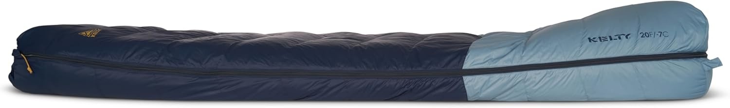 image:imageKelty Supernova Down Fill Sleeping Bag 0 or 20 or 40 Degree Rating Zip Two Together for a 2P Bag Roomy Spoon Shape for Extra WIggle Room PFCFree Fabrics Soft Taffeta Lining CompressibleStandard