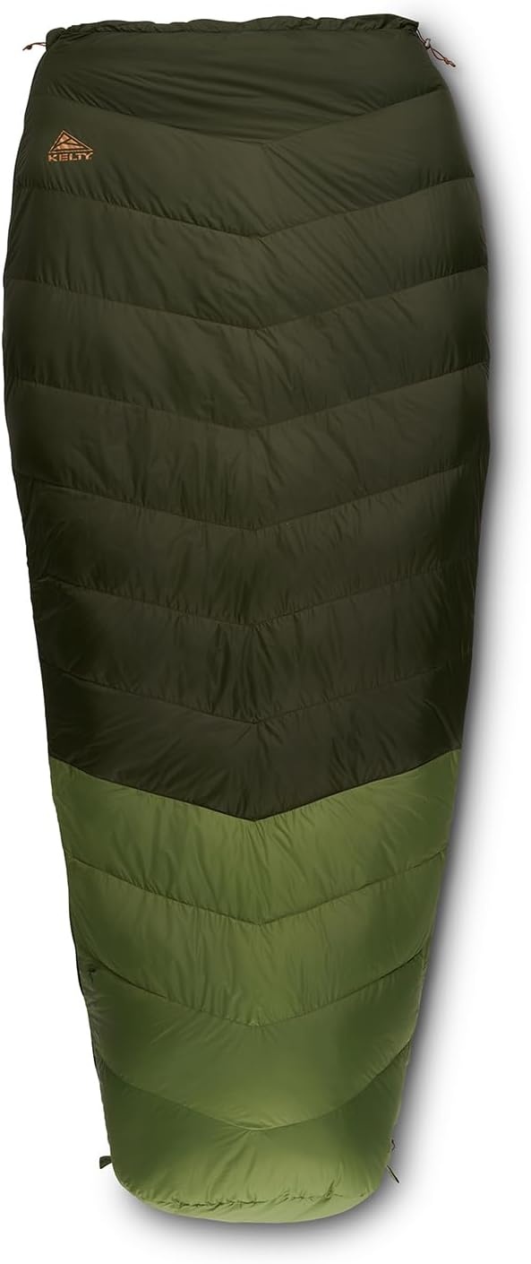 image:imageKelty Supernova Down Fill Sleeping Bag 0 or 20 or 40 Degree Rating Zip Two Together for a 2P Bag Roomy Spoon Shape for Extra WIggle Room PFCFree Fabrics Soft Taffeta Lining CompressibleStandard