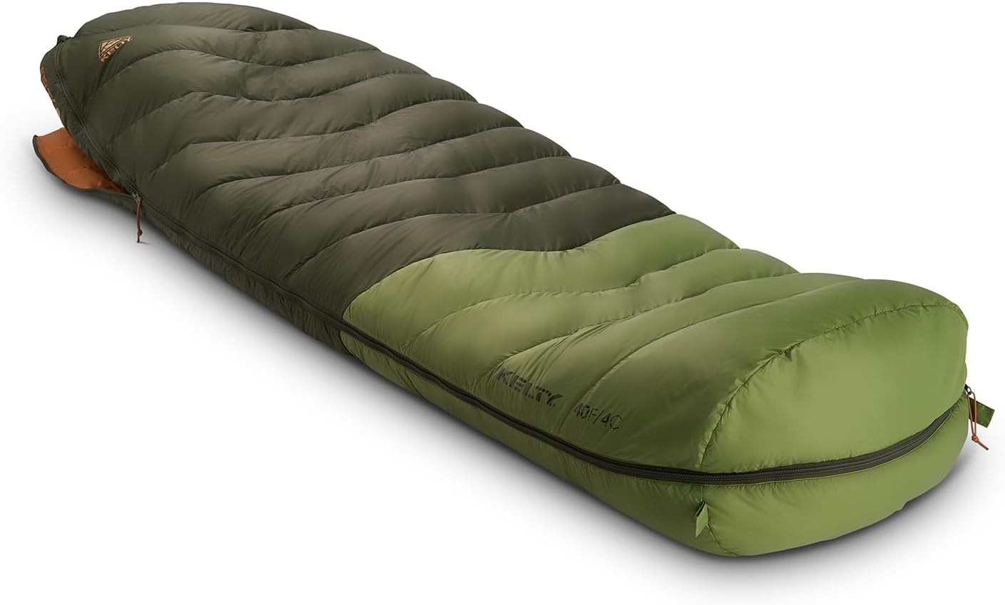 image:imageKelty Supernova Down Fill Sleeping Bag 0 or 20 or 40 Degree Rating Zip Two Together for a 2P Bag Roomy Spoon Shape for Extra WIggle Room PFCFree Fabrics Soft Taffeta Lining CompressibleStandard