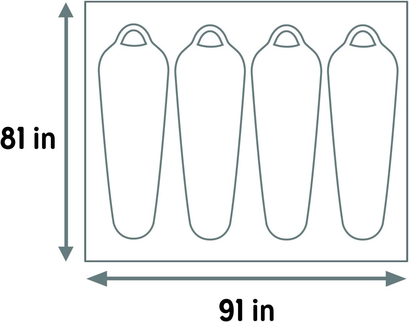 image:imageKelty Tallboy 4 Footprint Lightweight Water Resistant Fitted GroundCamping Tarp Footprint Tallboy 4 Person Tent