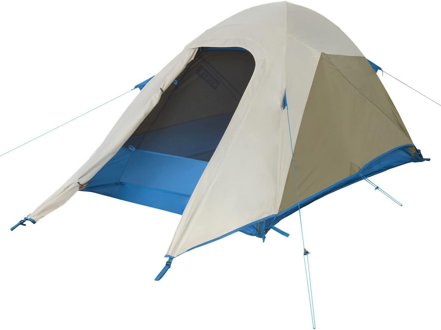 image:imageKelty Tanglewood 2 or 3 Person Backpacking and Car Camping Tent Sturdy Frame Quick Corners for Easy Setup Double Stake Vestibule Clipon RainflyBlue