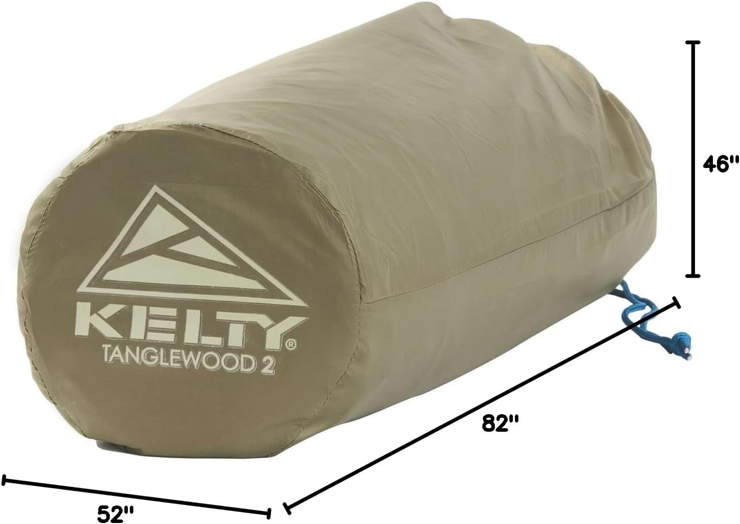 image:imageKelty Tanglewood 2 or 3 Person Backpacking and Car Camping Tent Sturdy Frame Quick Corners for Easy Setup Double Stake Vestibule Clipon RainflyBlue