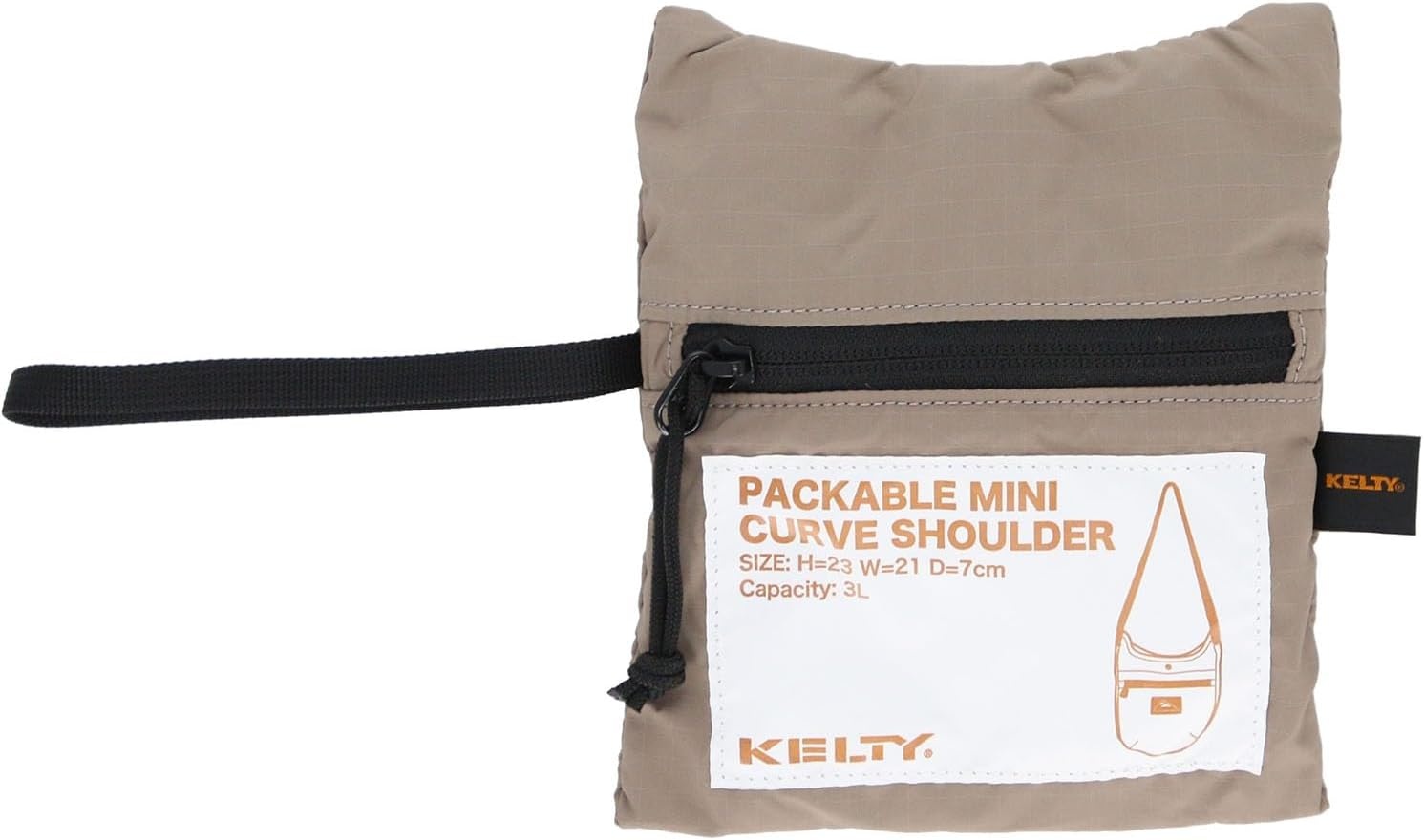 image:imageKelty Unisex Packable Mini Curve Shuolder 3259264424Beige