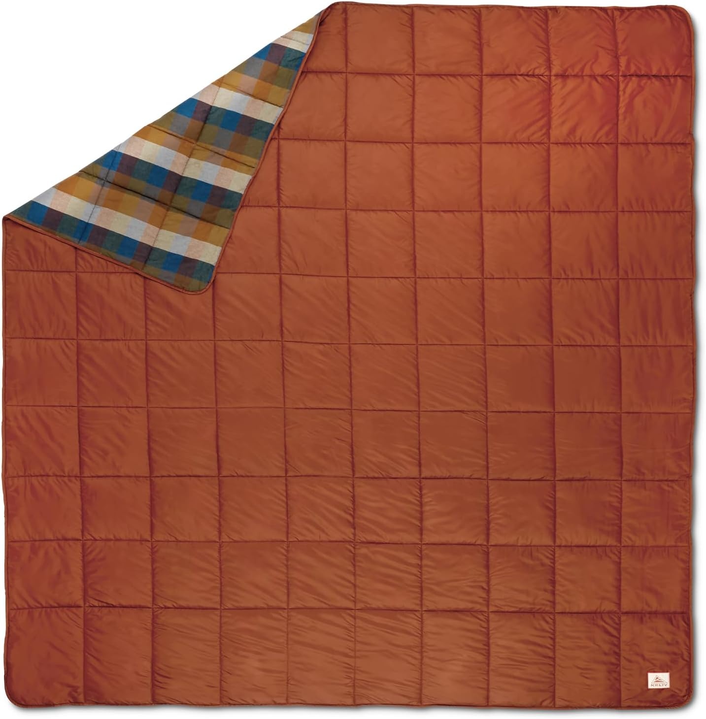 image:imageKelty Wayback Biggie Blanket Oversized Camping Blanket Fits Queen Sized Bed Organic Cotton Flannel Machine Washable