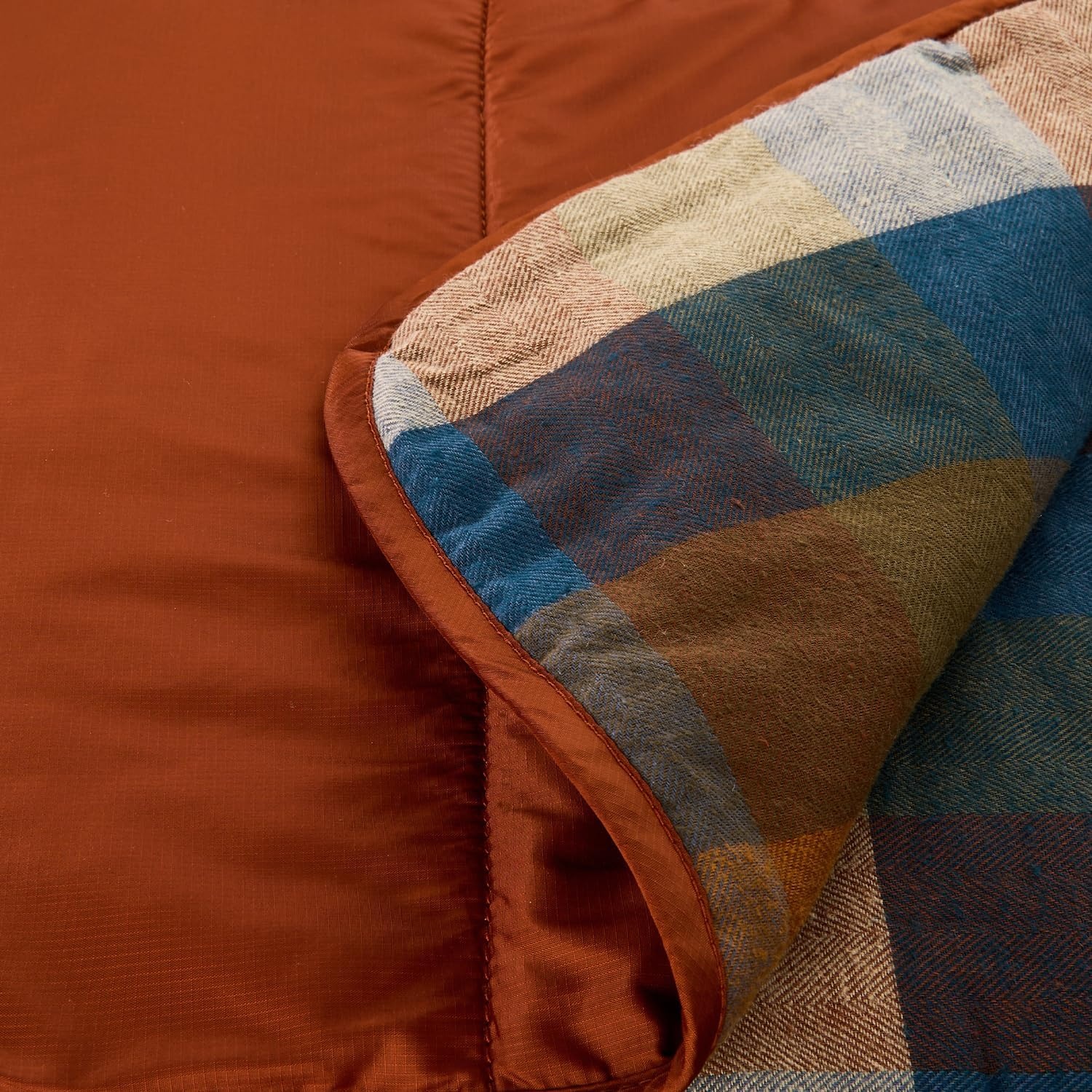 image:imageKelty Wayback Biggie Blanket Oversized Camping Blanket Fits Queen Sized Bed Organic Cotton Flannel Machine Washable