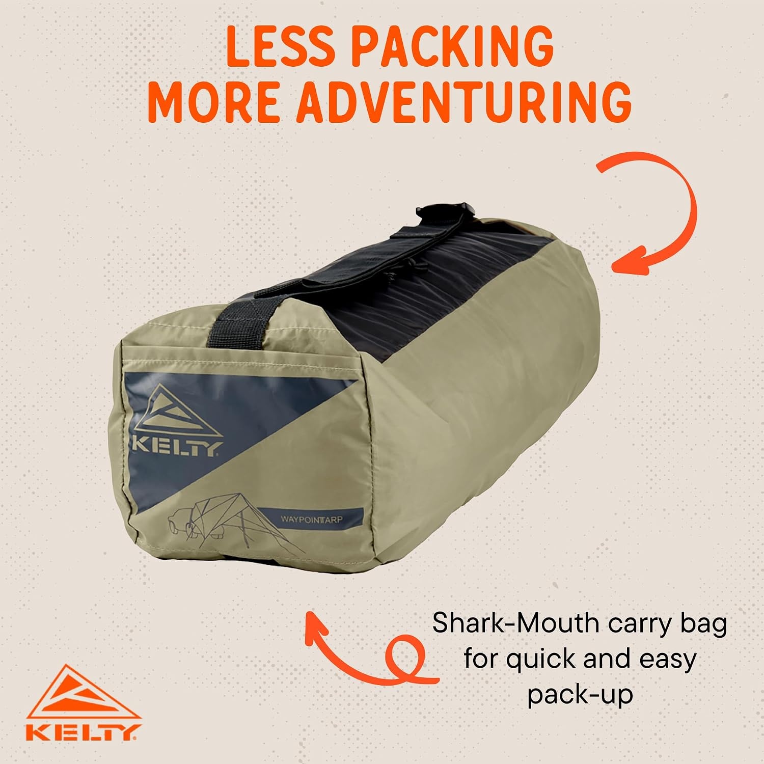 image:imageKelty Waypoint Tarp Car Camping and Tailgating Shelter Universal Vehicle MountElmDark Shadow