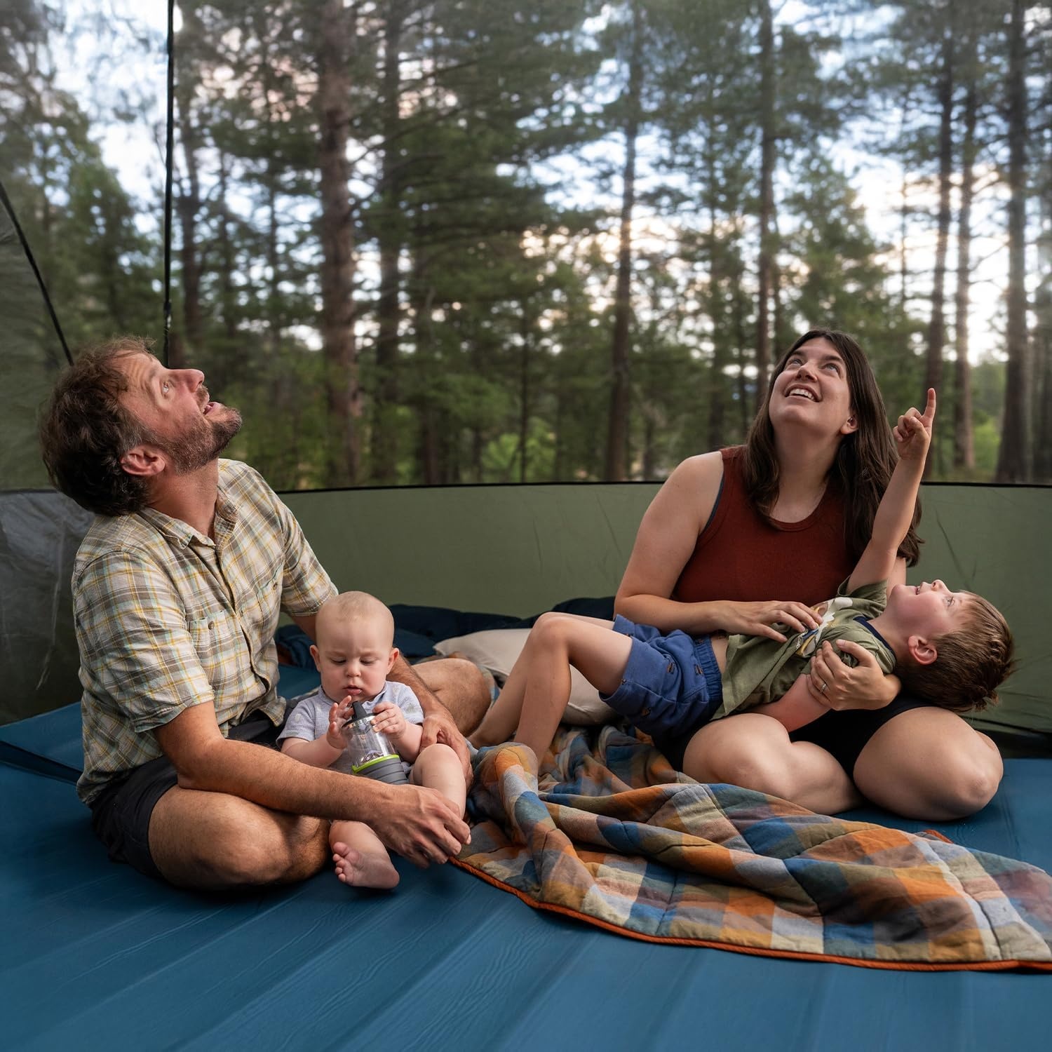 image:imageKelty Wireless Freestanding Camping Tent 2 4 or 6 Person Size Huge Interior and Peak Height Intuitive Easy to Pitch Color Coded SetupDill Black Forest