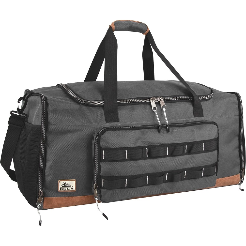 image:imageKelty 28 Inch Extra Large 78 Liter Capacity Sports Travel Duffel Bag Pockets with Shoulder Strap Top Carry HandleGray