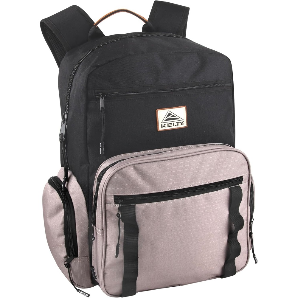 image:imageKelty Canvas Laptop Backpack 18 Inch 25 Liter Work and College Backpack for Women Men with Side Water Bottle Pockets Earthy Tones