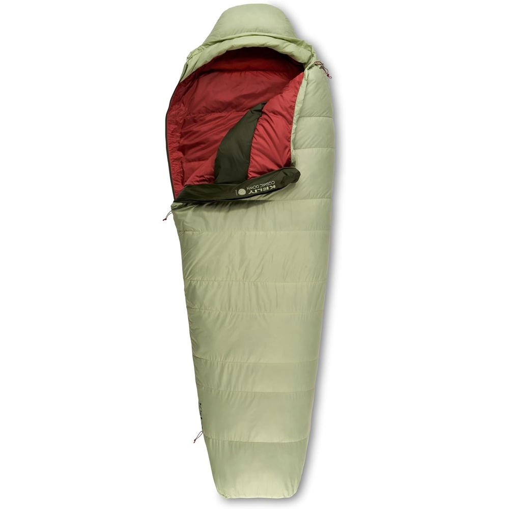 image:imageKelty Cosmic 20 Down Mummy Sleeping Bag for Backpacking Campers 550 Fill Power Recycled Fabrics with PFASFree DWR Designed in Sunny ColoradoLaurel Green