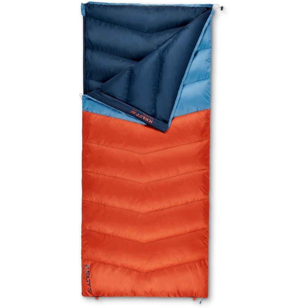 image:imageKelty Galactic Down 30 Degree Sleeping Bag 550 Fill Power RDS Trackable Down Backpacking and Camping Zip Together for 2P Sleeping Bag Zip Two Together for a 2P Bag 550 Fill Compressible Down PFCFree Fabrics and Finishes Buttery Soft Taffeta LiningRooibus Tea