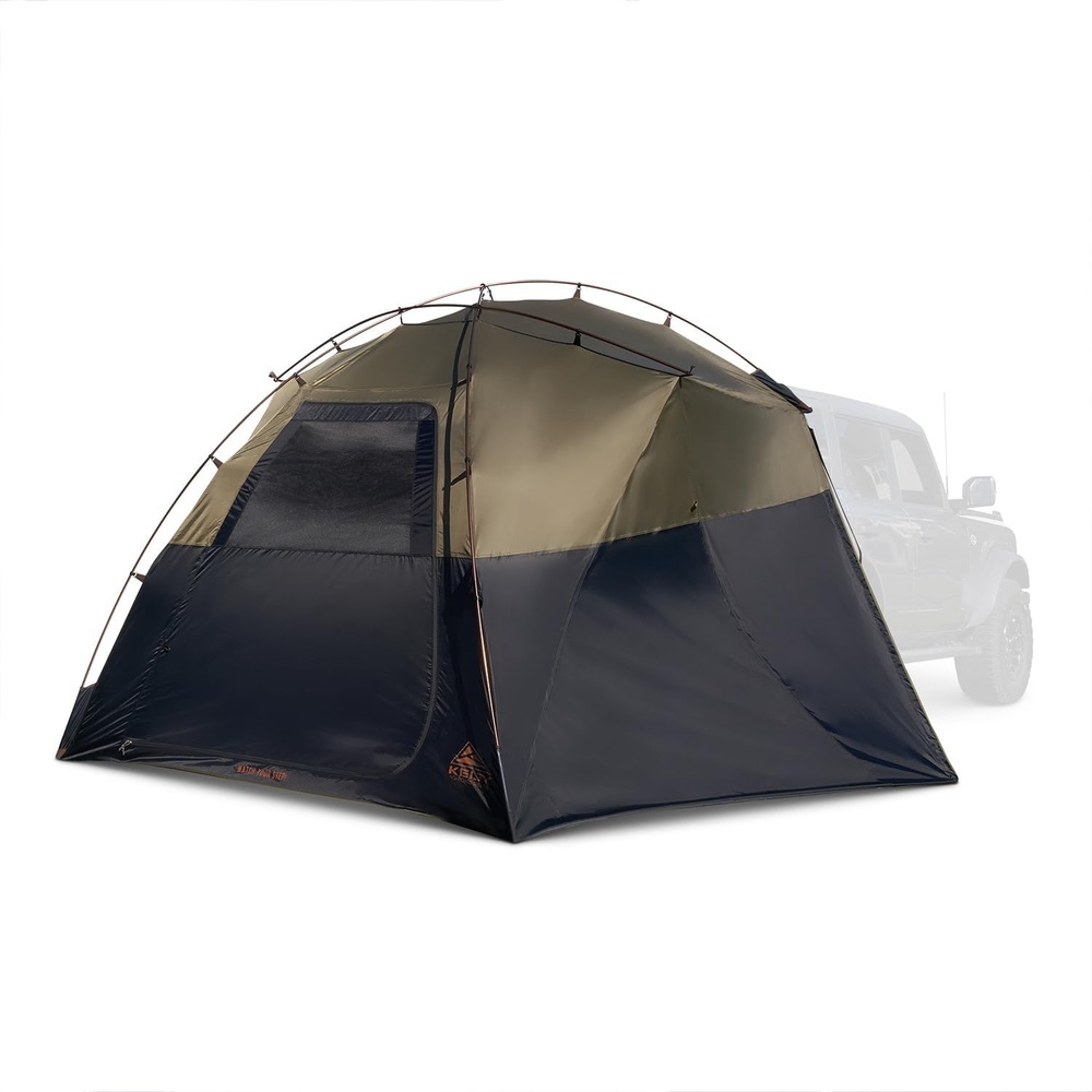 image:imageKelty Highroads Overlanding Shelter  Universal Mount Car Camping Tent with Large Zippered Entry Aluminum Frame Adjustable Walls and Windows UV Protection Rainproof Stuff Duffel Included 2024Highroads Shelter  Aluminum Frame