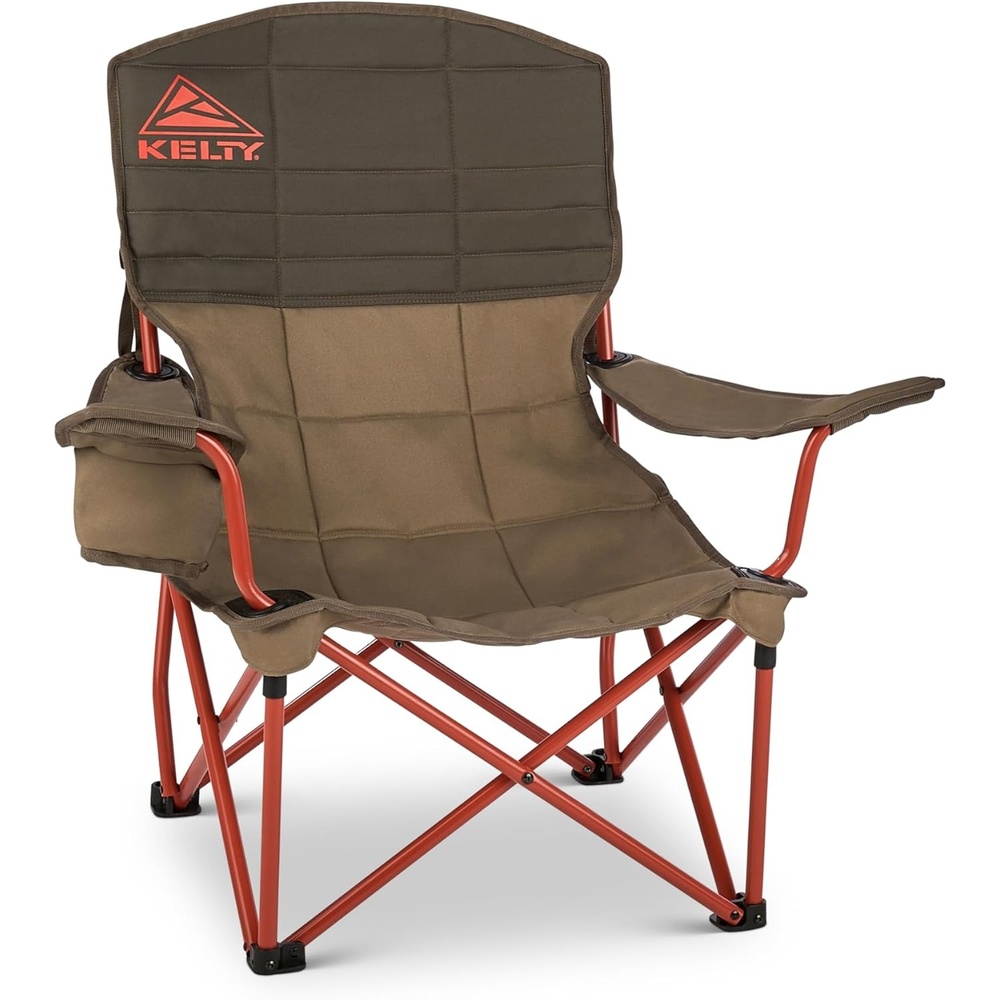 image:imageKelty Lowdown Folding Chair Camping Seat for Backyard Parties Soccer Saturdays Concerts Beach Tailgating DillBungee Cord  Beluga