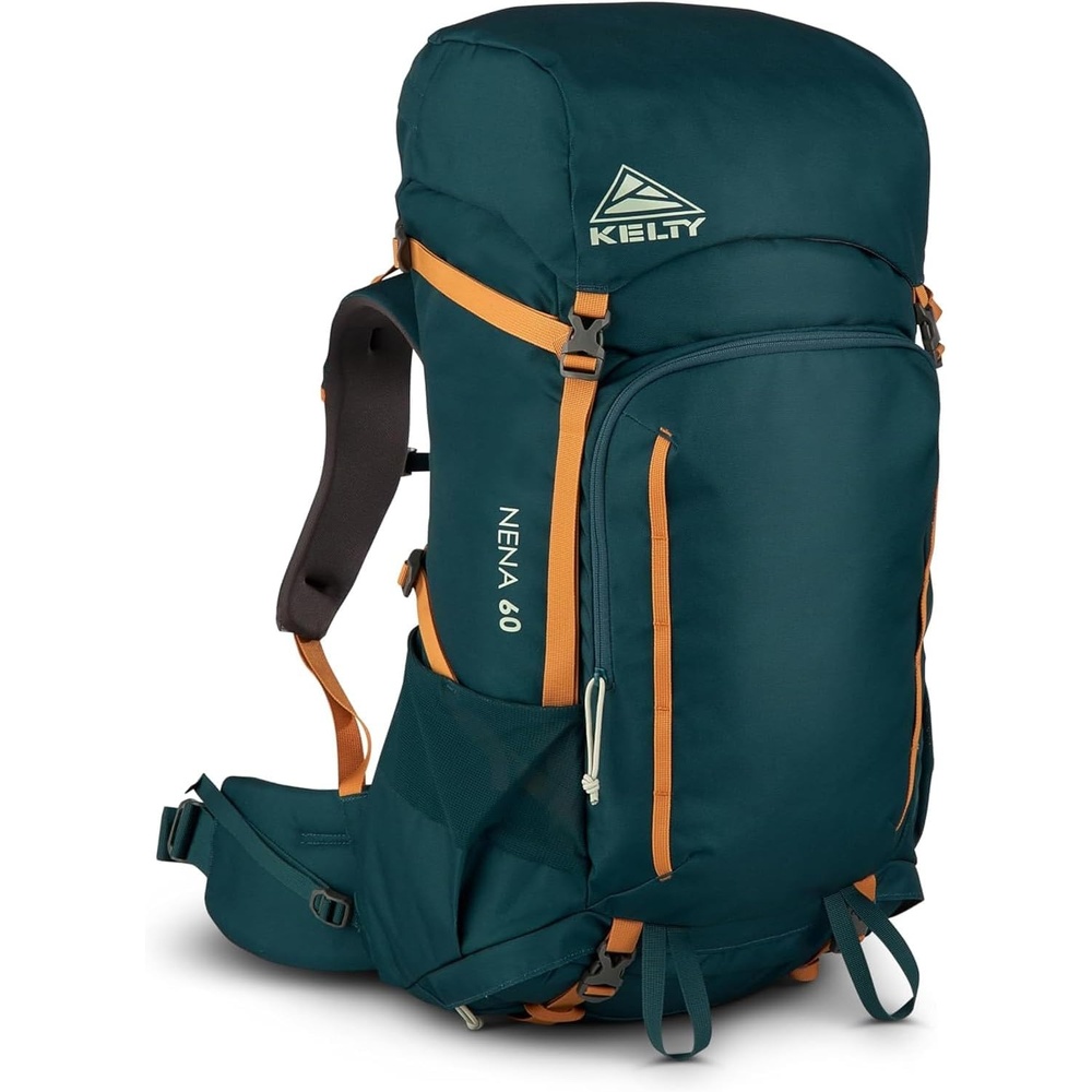 image:imageKelty Nena 60L Womens Lightweight Hiking Backpack Fully Adjustable Daypack for Travel amp Camping Deep Teal