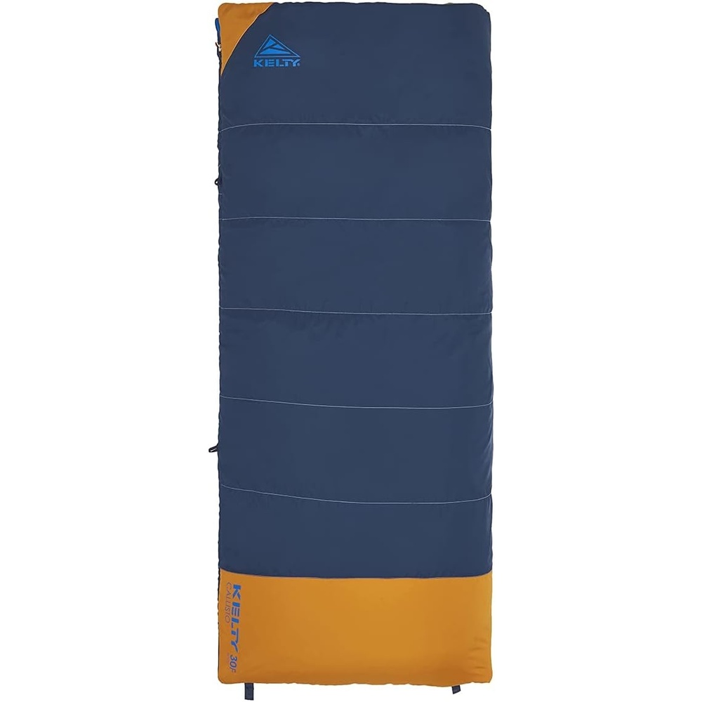 image:imageKelty SleepingBags Kelty Callisto Kids 30 Degree Synthetic Insulated Sleeping Bag Soft Shell Stuff Sack Included for Boys and GirlsMIDNIGHT NAVY