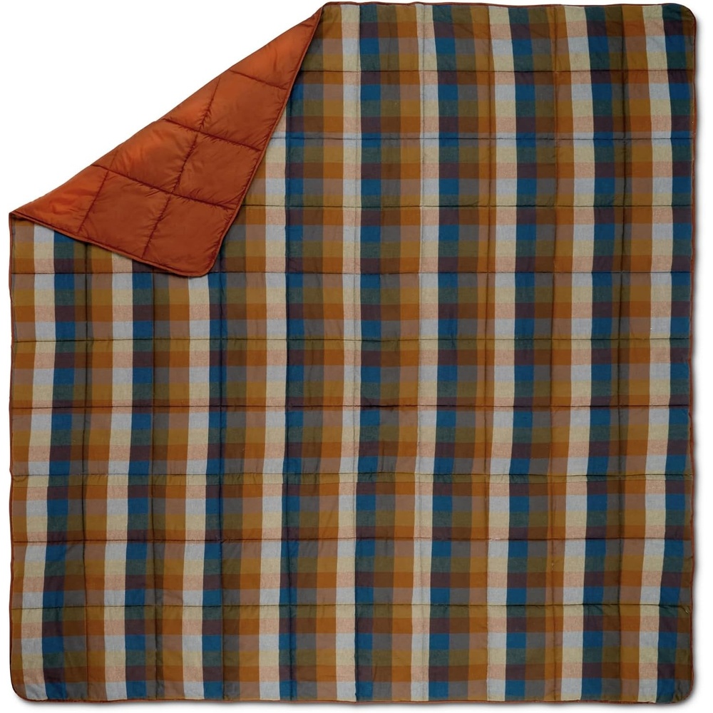 image:imageKelty Wayback Biggie Blanket Oversized Camping Blanket Fits Queen Sized Bed Organic Cotton Flannel Machine Washable