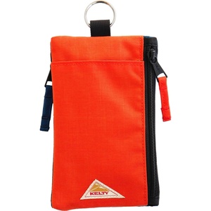 Kelti 3259234725 FES POUCH 4 Compact Pocket with Key Ring(Orange × New Blue)