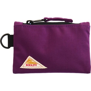 Kelti 3259234825 Mini Rectangle POUCH 3 Coin Purse, Card Case, Small Storage(purple)
