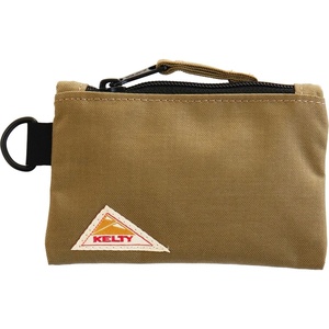 Kelti 3259234825 Mini Rectangle POUCH 3 Coin Purse, Card Case, Small Storage(tan)