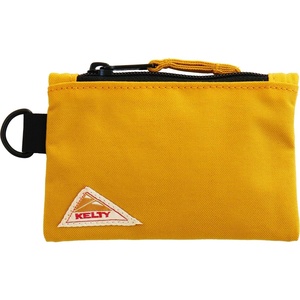 Kelti 3259234825 Mini Rectangle POUCH 3 Coin Purse, Card Case, Small Storage(yellow (mustard))