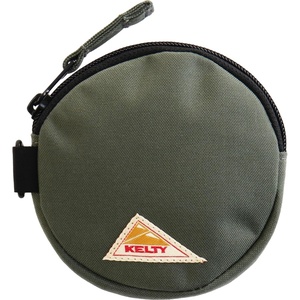 Kelti 3259235225 CIRCLE Coin Case 3 Round Round(green (sage))