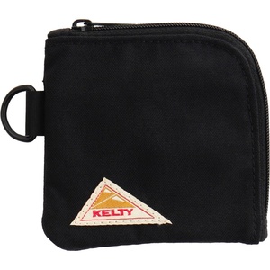 Kelti 3259272025 SQUARE COIN CASE 2 Coin Purse, Money Storage, Card Storage(Black)